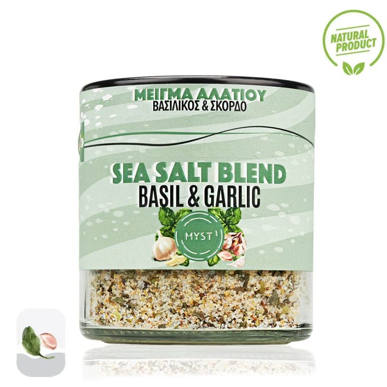 Sea Salt Blend Basil & Garlic