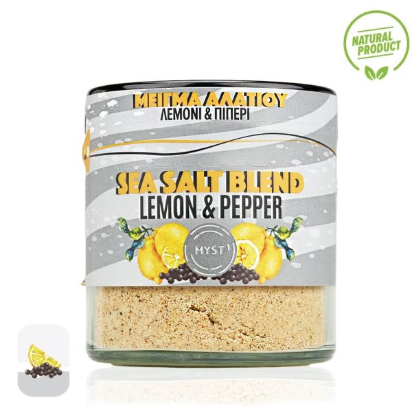 Sea Salt Blend Lemon & Black Pepper