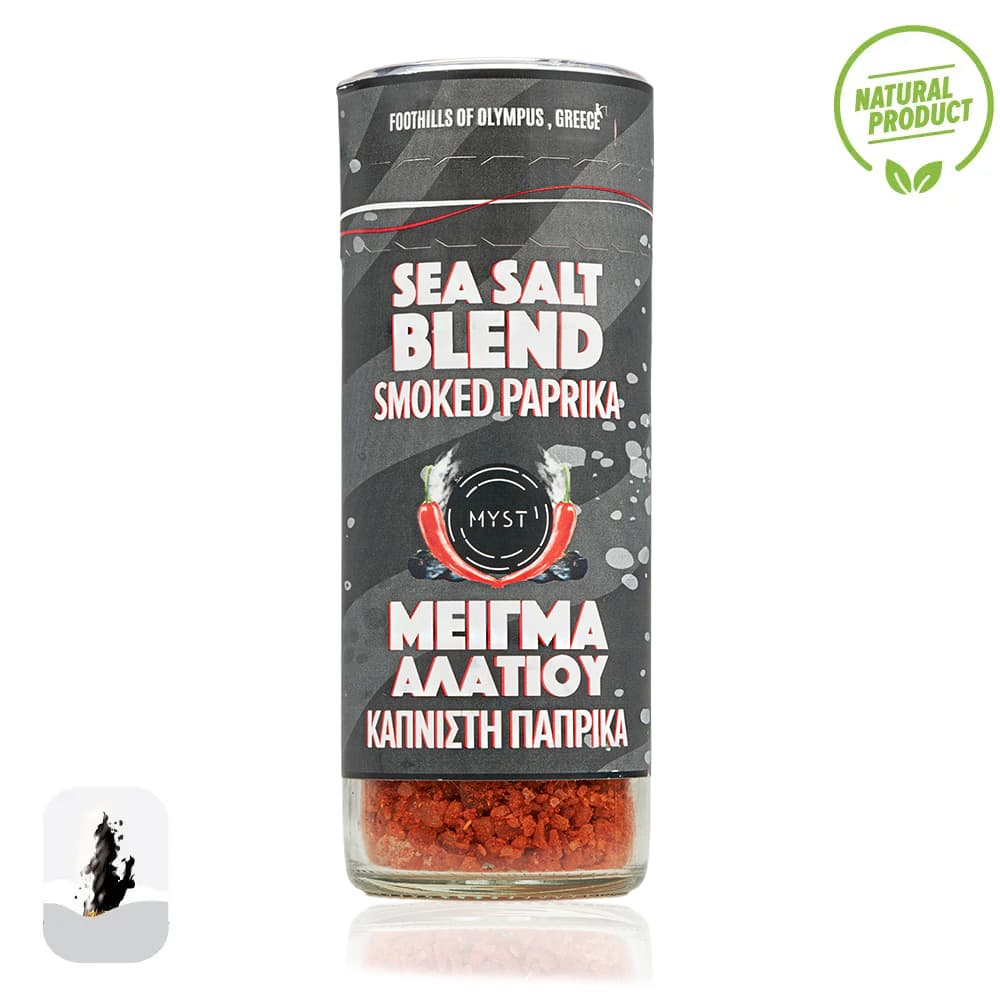 Sea Salt Blend Smoked Paprika | Grinder