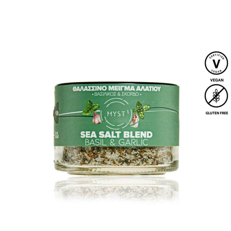 Sea Salt Blend Basil & Garlic | 100g