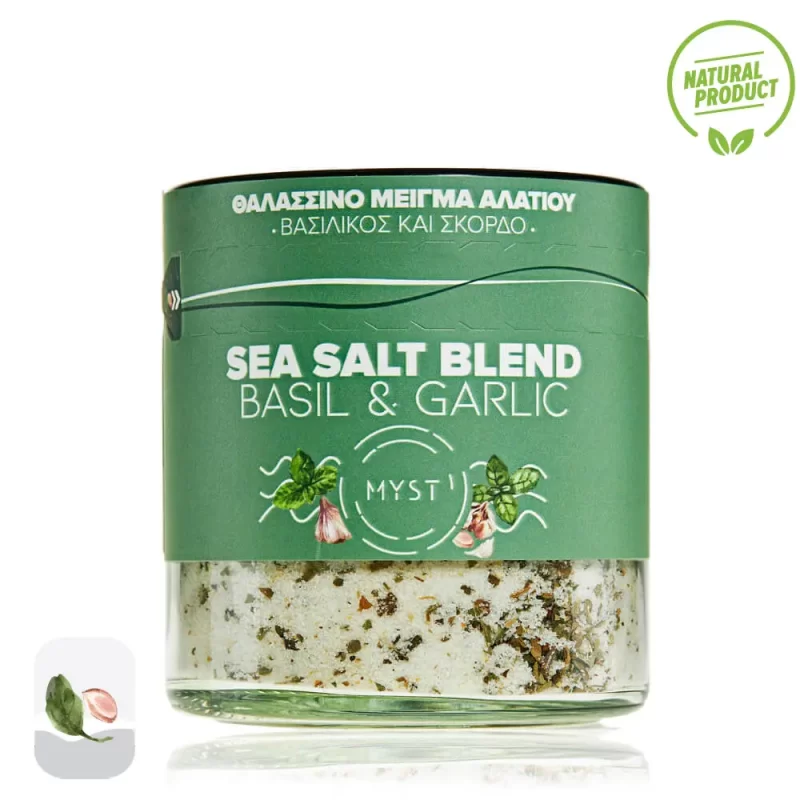 Sea Salt Blend Basil & Garlic