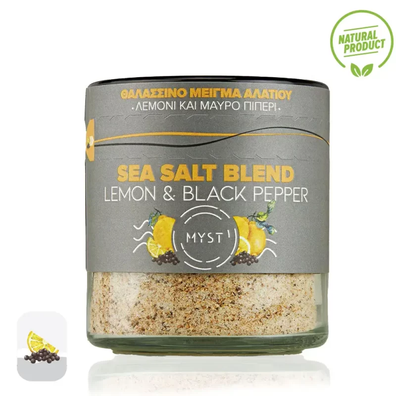 Sea Salt Blend Lemon & Black Pepper